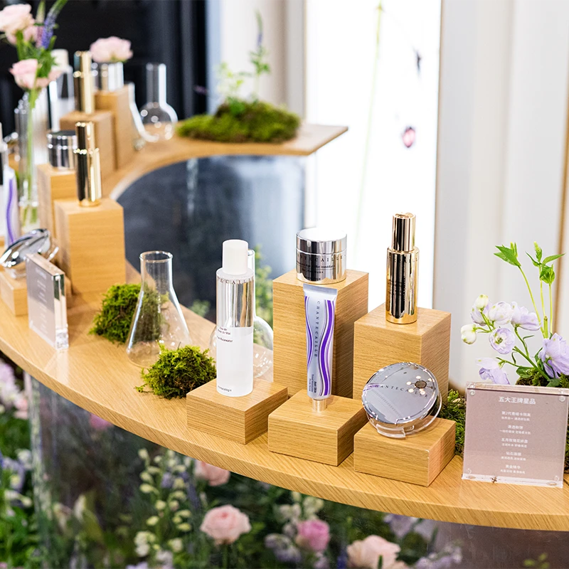 A display of multiple Chantecaille products (photo)