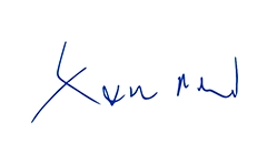 Signature of Ramon A. Mirt, Member of the Executive Board (photo)